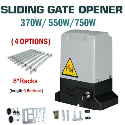 800/1200/2000KG Electric Automatic Sliding Gate/Door Opener Motor Kit w/ Remote