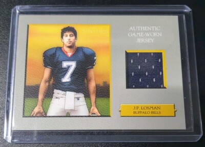 JP Losman - Topps Turkey Red 2006 - Buffalo Bills - Game-worn Jersey Patch