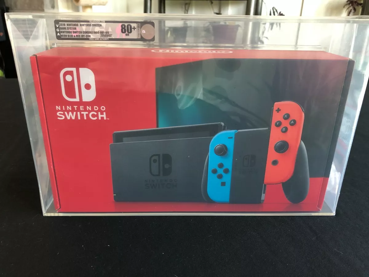 Nintendo Switch Console with Neon Blue/Neon Red Joy-Con Controller