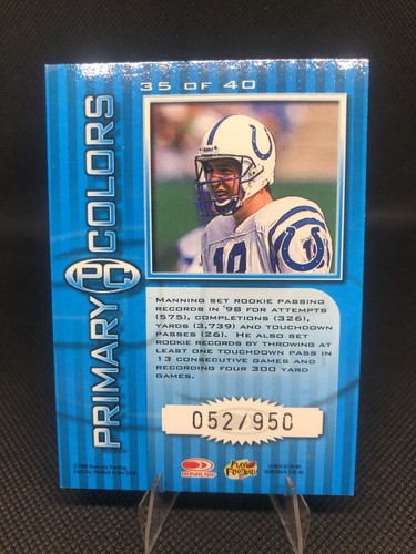 Donruss Elite Peyton Manning - Picture 2 of 2