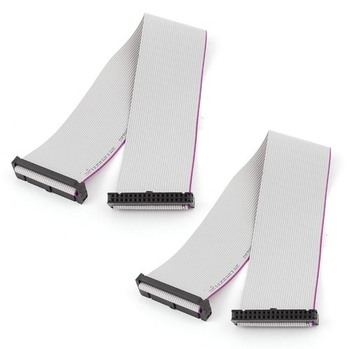 2pz FC34P 34-pin IDC Prolunga presa cavo a nastro piatto filo 30cm 12" lunghezza