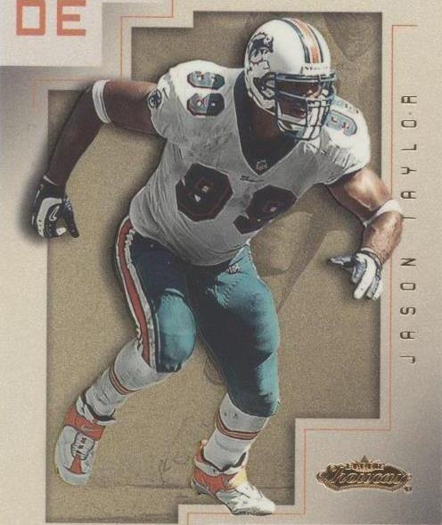 2001 Fleer Showcase Jason Taylor #94 - 1 of 2