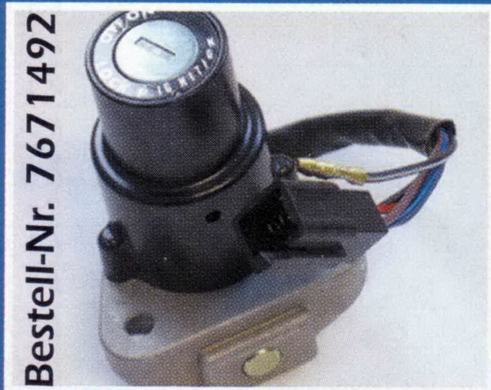 Contacteur à clé Neiman Yamaha DT 125 R antivol de démarrage de rechange 7671492