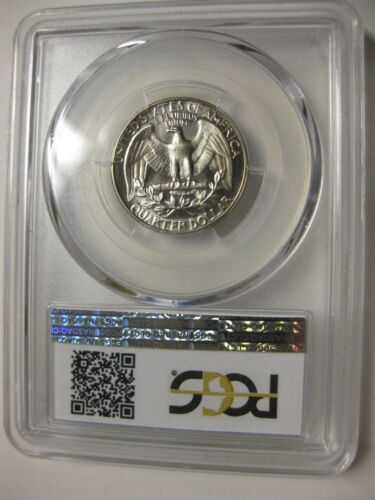 1967 Gem sms Washington Quarter PCGS SP67+ #8999 - Picture 2 of 4