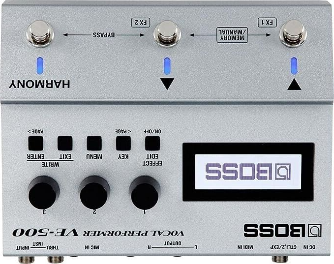 BOSS/VE-500 Vocal Performer Multi-Effect Signal Processor | eBay