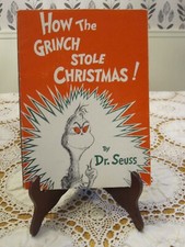 HOW the GRINCH STOLE CHRISTMAS Dr. Seuss Suess Random House 1985 SC Vintage