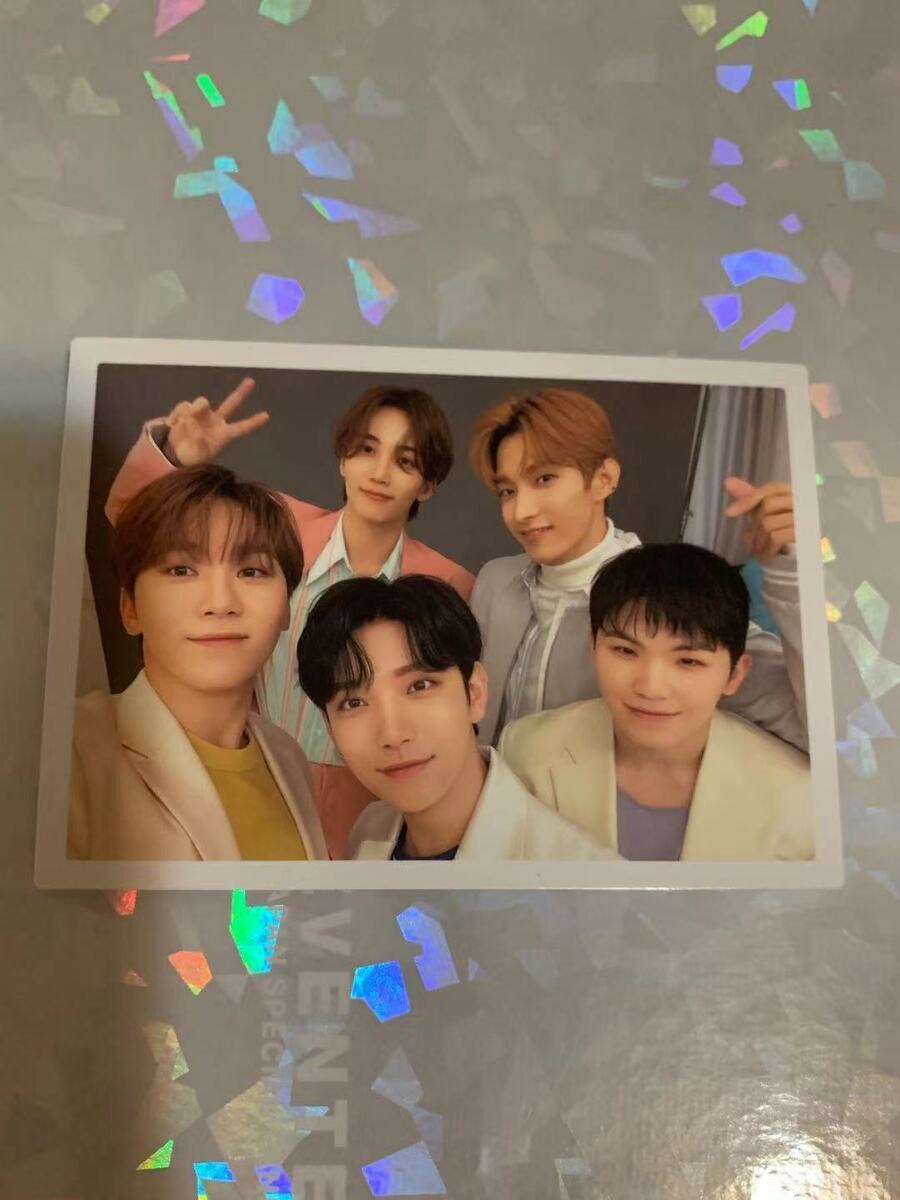 SEVENTEEN Trading Card -HARE- 2021 Japan Special Fan Meeting SEVENTEEN Trading Card -HARE- 2021 Japan Special Fan Meeting