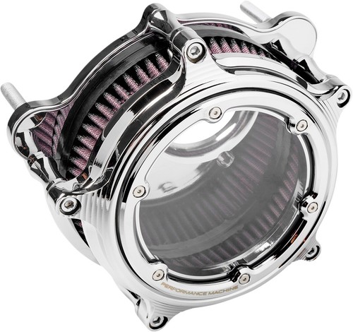 Vision Air Cleaner W/Bezel - Chrome Performance Machine 0206-2159-CH - Picture 3 of 3
