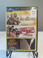 Big Lebowski American Pie Monty Python's Meaning of Life DVD 3 Movie Set *Sealed