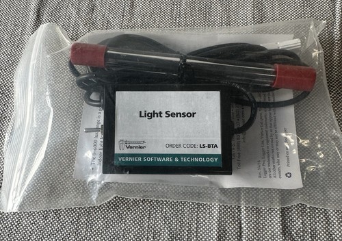 NEW Vernier Software LIGHT SENSOR LS-BTA Technology, GO Link, LabPro, LabQuest