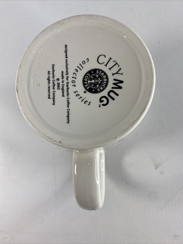 Taza de café/té ""City Taz Collector Series"" Starbucks Londres Inglaterra 2002 - Imagen 7 de 7