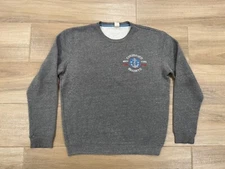 Chubbies Men's Sweatshirt SMALL Gray Pullover Crewneck Soft Sweater USA EUC