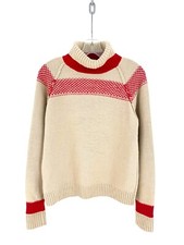 Yohji Yamamoto Against All Risks Contrast Stitch Sweater
