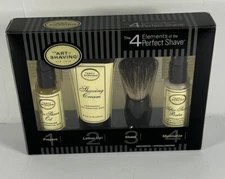 The Art Of Shaving 4 Elements of the Perfect Shave Starter Kit Unscented NIB