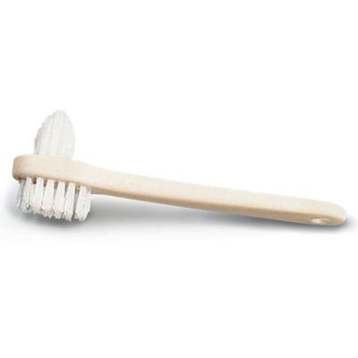 Medline Denture Brushes - Ivory, Two sided, 144/Bx