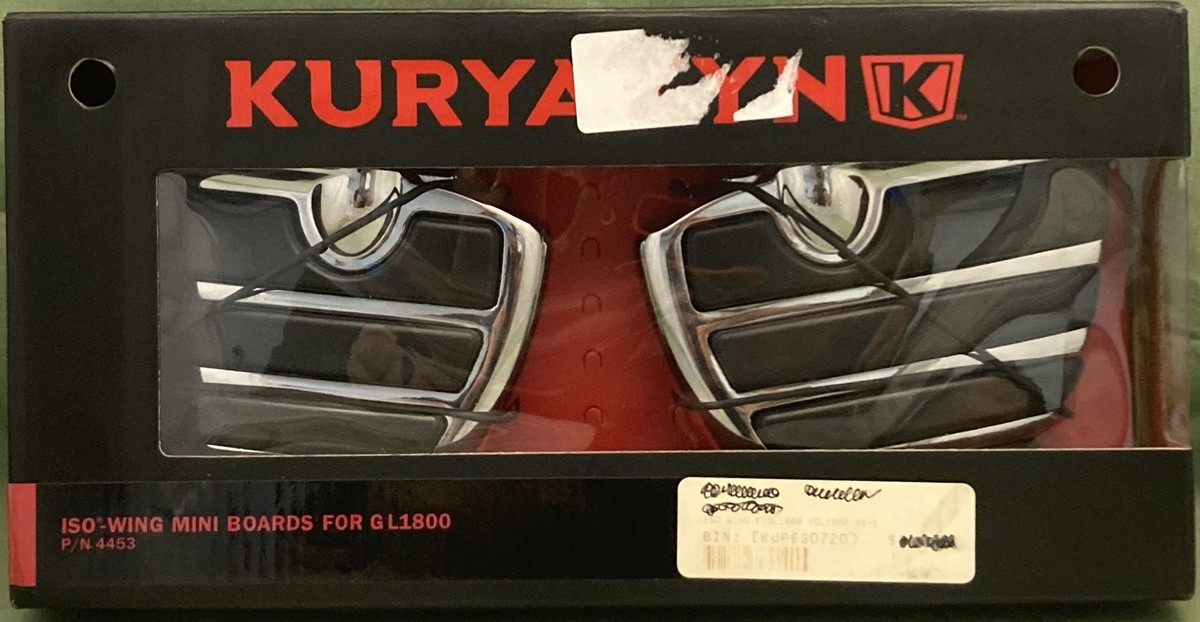 Kuryakyn - 4453 - ISO-Wings Pegs Equipped with Adapters for