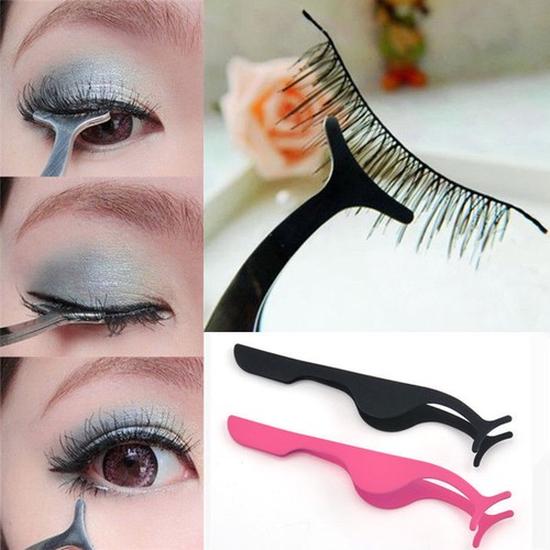 2 packs Beauty False Eyelash Extension Fake Eye Lash Applicator Clip Makeup - Picture 5 of 13