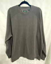 Men's ORVIS CharcoalGray Pullover w/Elbow Patches  SZ: XXL  EUC 