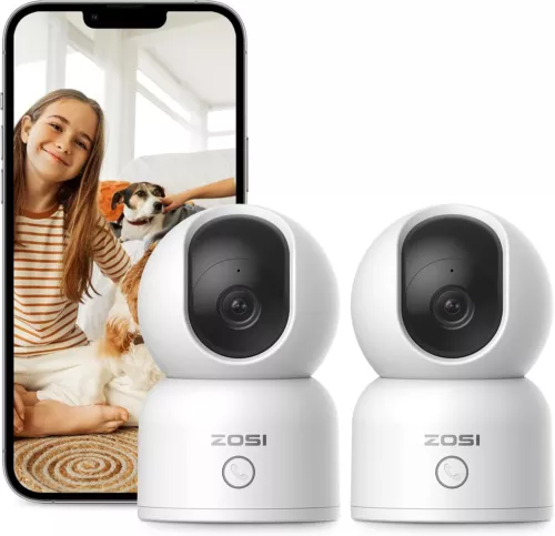 ZOSI 2K 3MP 360° View PT Wireless IP Camera HD 5GHz WiFi Indoor Auto Tracking - Picture 12 of 13