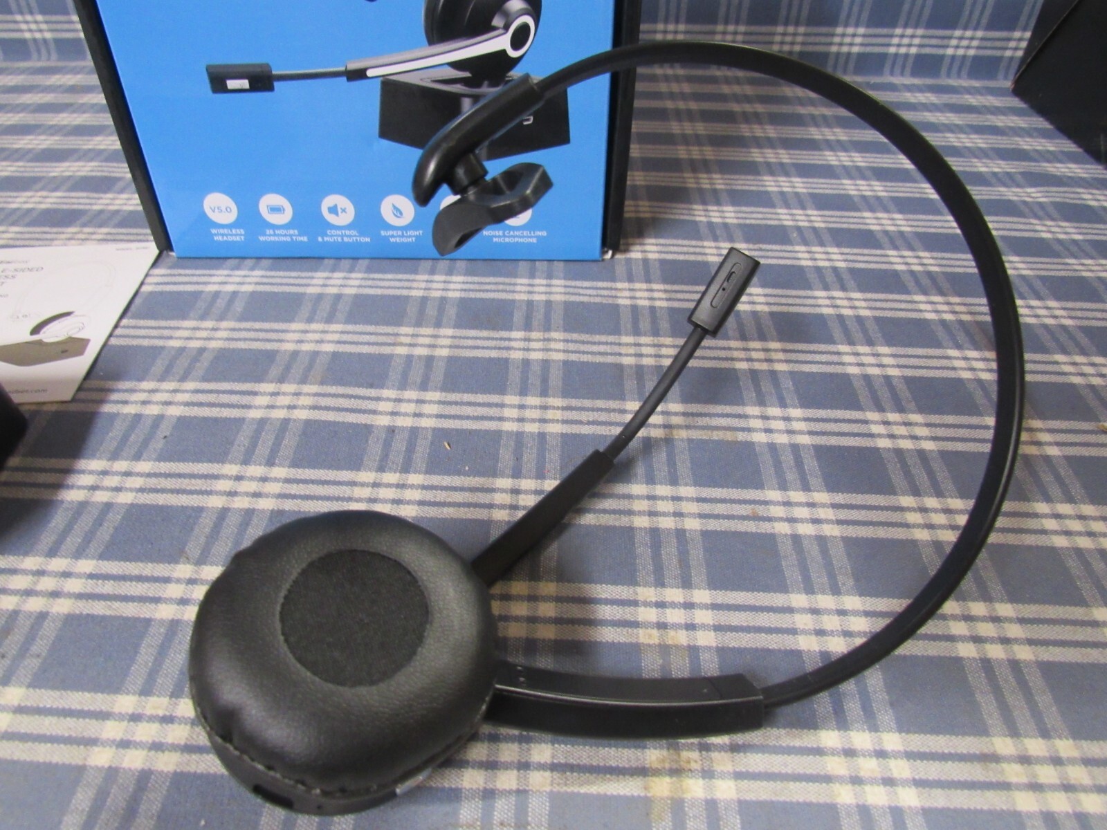 Earbay Wireless Headset BT681C Noise Cancelling Headphone with Mic