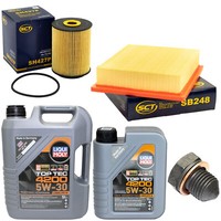 MotoröL Filter Set 5W-30 6 Liter + ÖLablassschraube FüR VW Golf III Vento 2.8