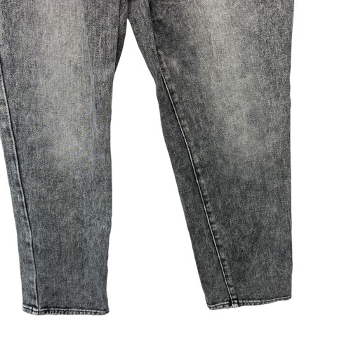 Jeans PacSun donna 25 vita alta gamba dritta grigio stone wash bottoni mosca 27 x 27 - Foto 4 di 10