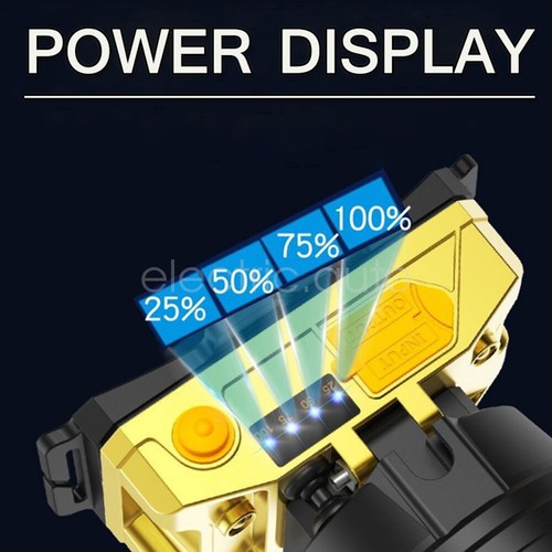 USB Rechargeable LED Head Torch Headlamp Work Light Lamp Flashlight for Fishing - Picture 8 of 10