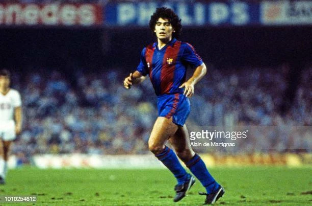1982 1983 Authentic Vintage Shirt Barcelona Match Worn Meyba Maradona Barcelona