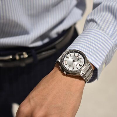 CITIZEN ATTESA Eco-Drive CB0210-54A Silver Direct Flight Men's