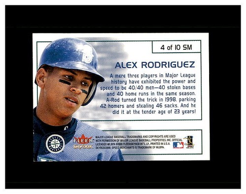 ALEX RODRIGUEZ YOU PICK SEE SCANS OF EVERY CARD AWESOME SELECTION ROOKIES LOT #1 - Picture 319 of 362