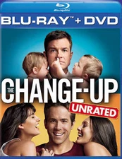 The Change-Up (Blu-ray/DVD, 2011, 2-Disc Set, Rated/Unrated) W/Slipcover