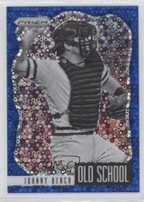 2021 Panini Prizm Old School Blue Donut Circle 39/199 Johnny Bench #OS-8 HOF 1ax