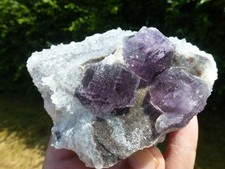 Fluorit von Mina La Visca , Asturias Spanien # 5