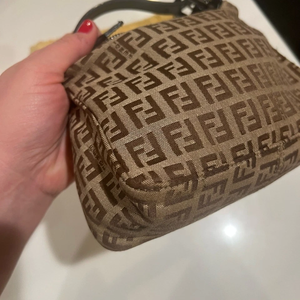 Adorable bolso vintage mini Fendi Zucca Zucchino Foto 3 de 4