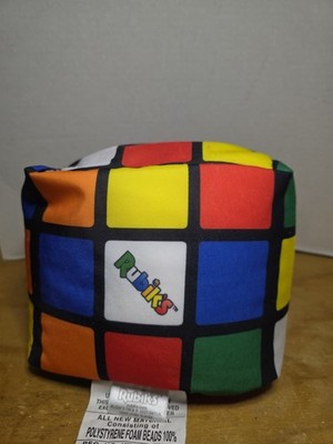 iscream - Rubik's Cube Microbead Plush 11'' Microbead Pillow 