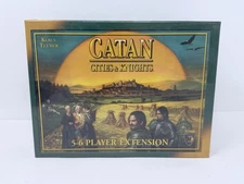 CATAN: CITIES & KNIGHTS 5-6 Players Extension 3066 2007 Edition NEW