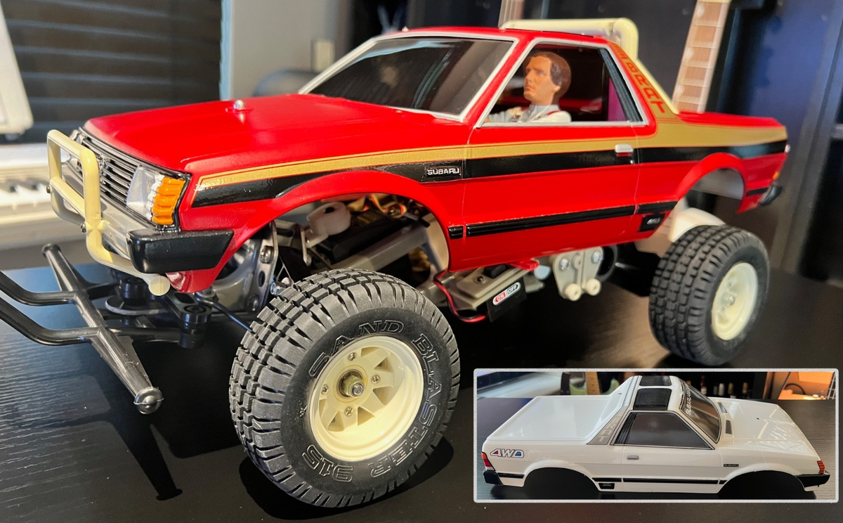 TAMIYA スバル　ブラット　　1/10 タミヤ RC限定シリーズ 1/10RC スバル ブラット（メタリック