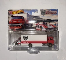 Hot Wheels Premium Team Transport Lancia Stratos Group 5 & Sakura Sprinter #42