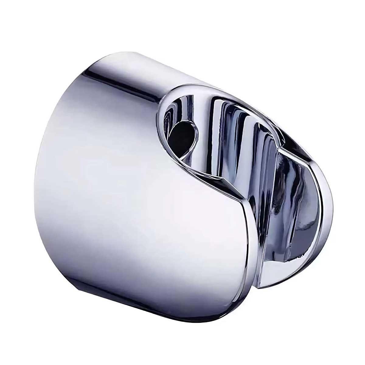 Hand Shower Head Holder Wall Bracket Chrome Round Oval
