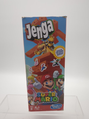Hasbro Gaming JENGA SUPER MARIO Edition Block Stacking Tower Game - Free P+P