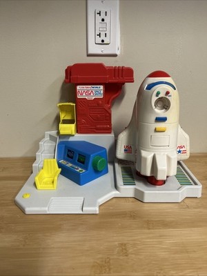 VTG Vtech Little Talking NASA Space Shuttle Station Blastoff Works Rare