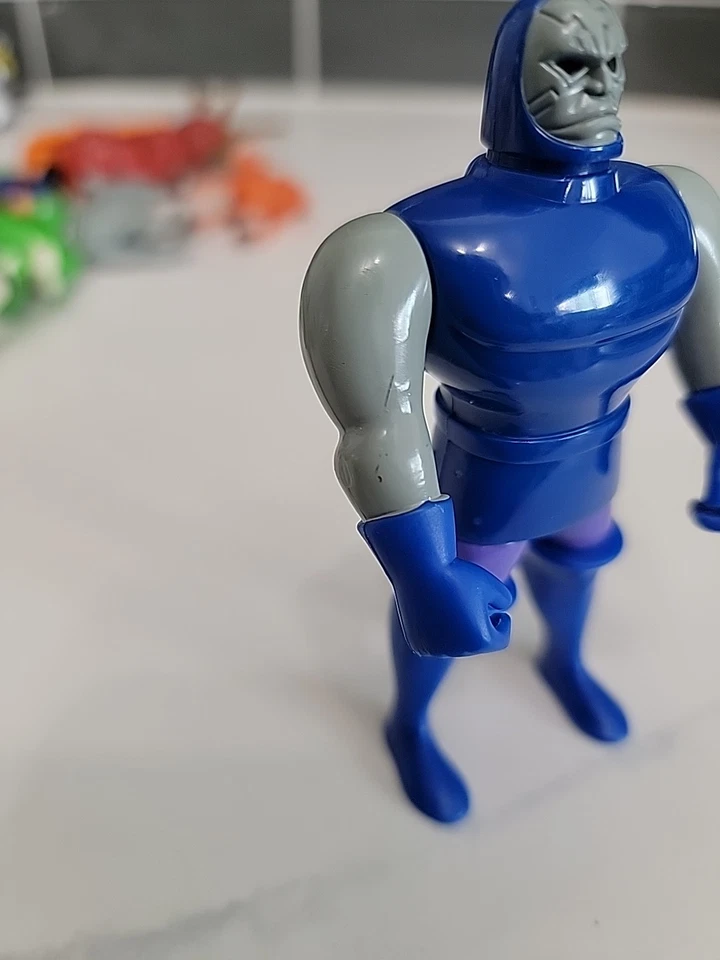 Винтажная фигурка 1999 DC Darkseid 4 дюйма со светящимися глазами Jack в коробке детская игрушка - Изображение 3 из 4