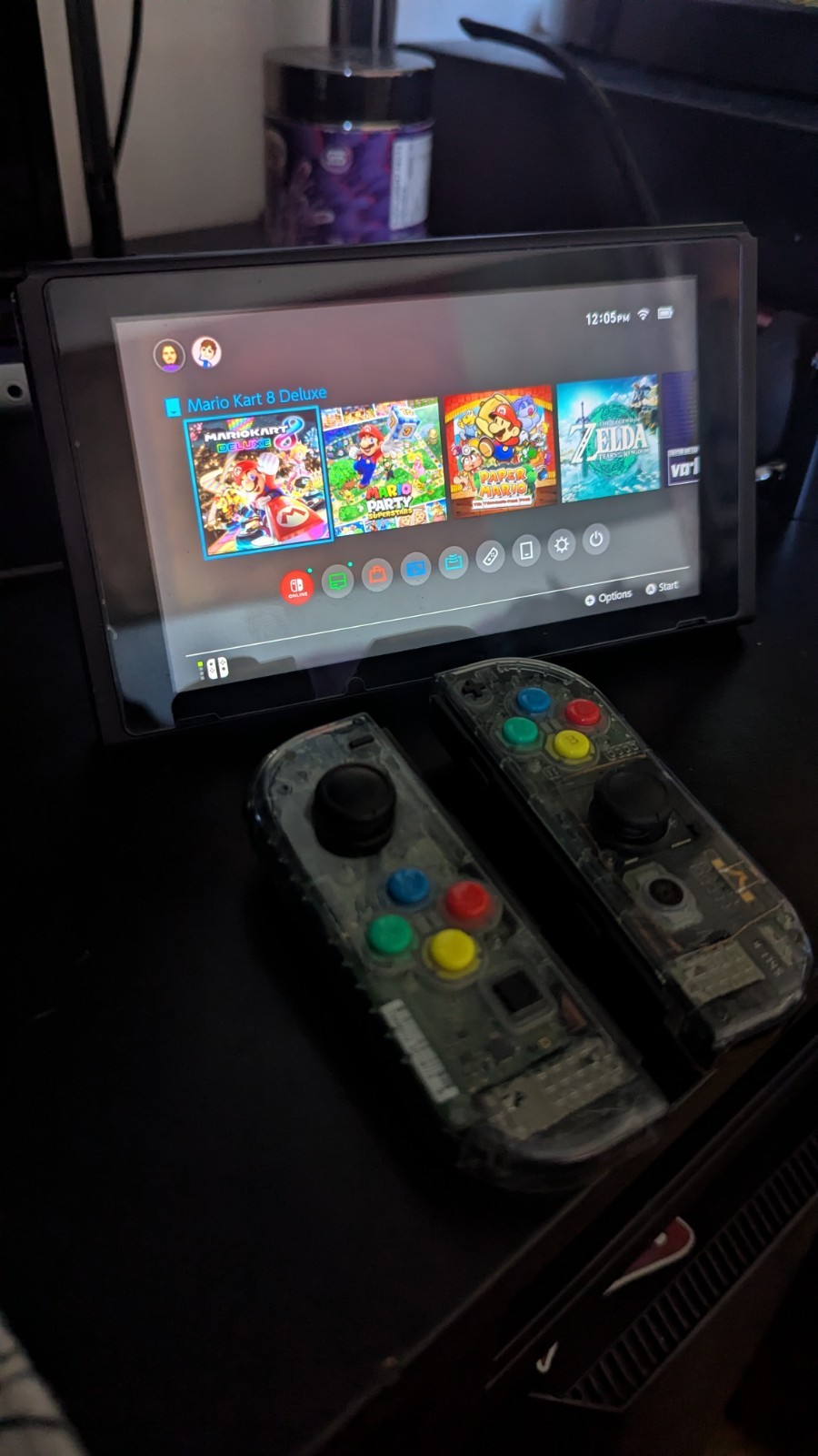 Nintendo Switch Console Clear