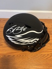Saquon Barkley Autographed Helmet