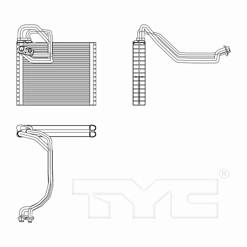Nuevo evaporador de CA para Jeep Cherokee 14-19 68223040AA Foto 4 de 4