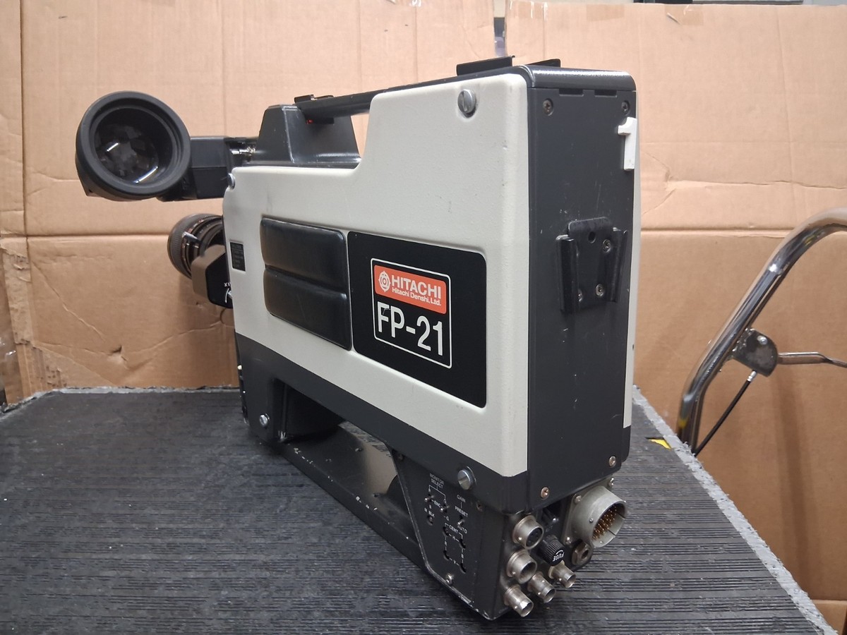 Hitachi FP-21 Saticon 3 Tubes Video Camera | eBay