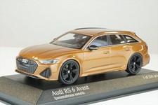Minichamps 1/43 Audi RS 6 Avant 2019 Brown Metallic Diecast 410018018