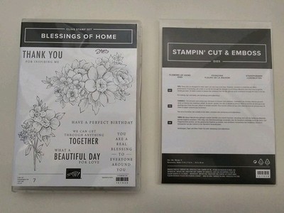 Stampin' Up! Blessings Of Home Stamp Set & Flowers Of Home Dies