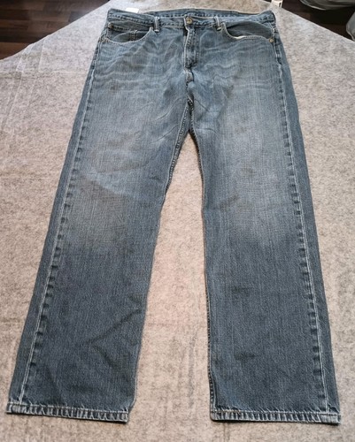 Jeans uomo Levi's 569 larghi taglio dritto lavaggio medio blu lavaggio taglia: 38 x 32 - Foto 4 di 8