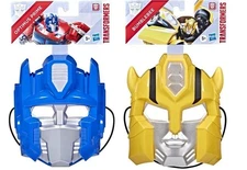 Transformers Optimus Prime & Bumblebee Role Play Masks 10-Inch for Ages 5+